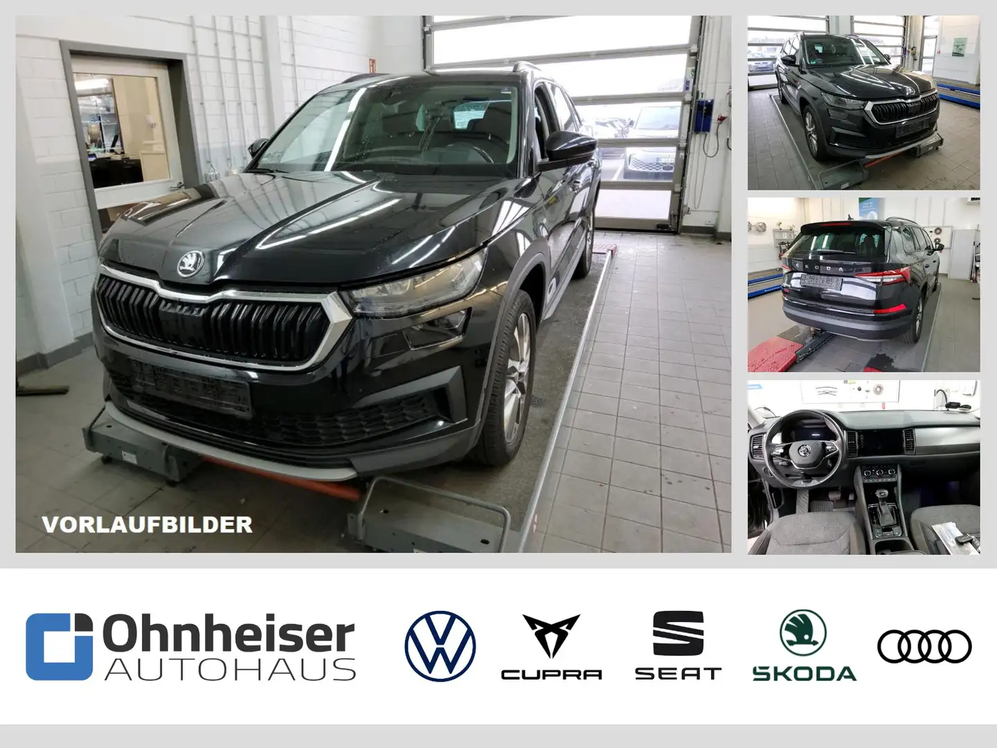 Skoda Kodiaq 2.0 TDI DSG Clever AHK*SHZ*NAVI*VIRTUAL Schwarz - 1