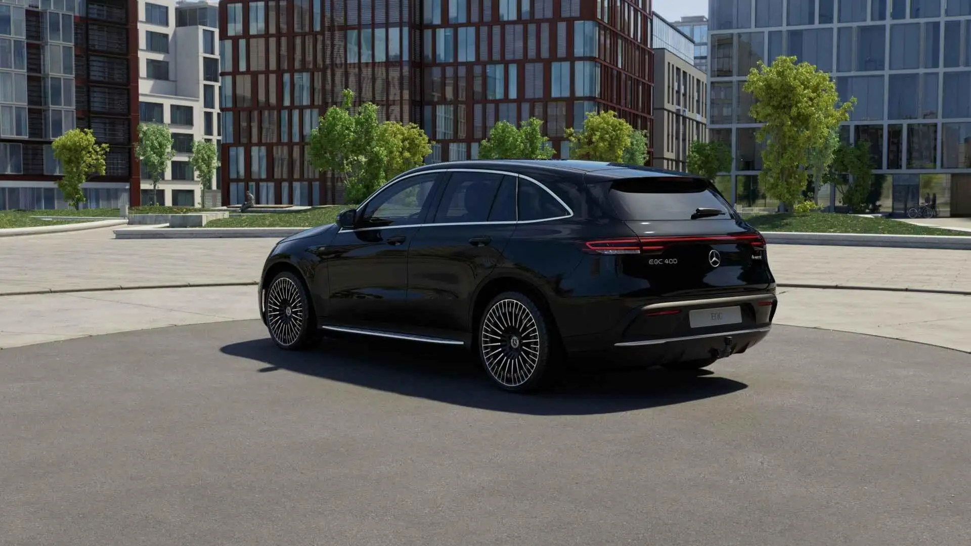 Mercedes-Benz EQC 400 4MATIC 80 kWh Noir - 2