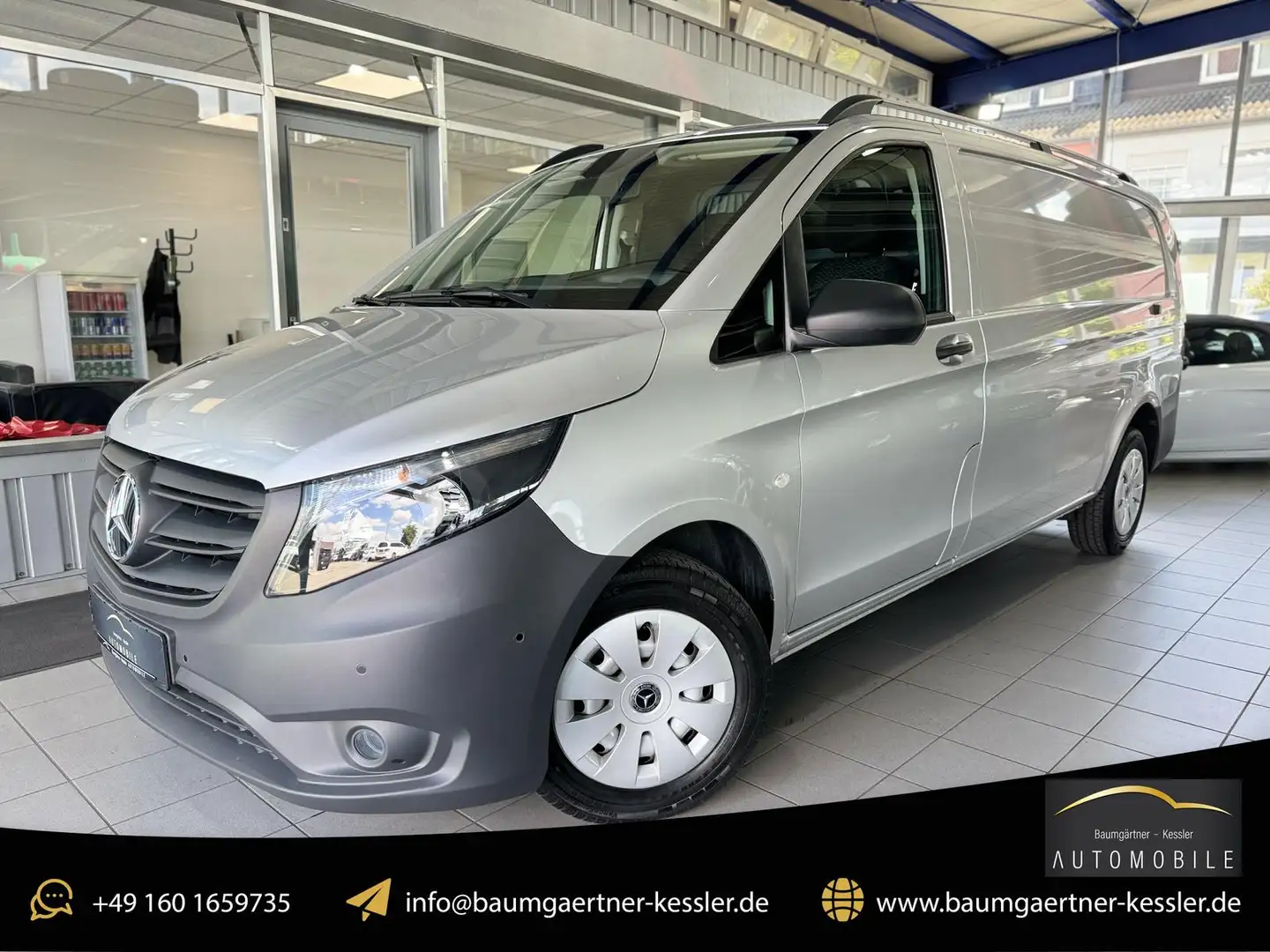 Mercedes-Benz Vito 114 CDI PRO FWD Extralang NAVI KAMERA MWST Silber - 1