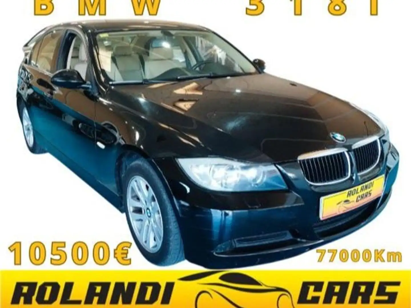 BMW 318 318i Negro - 1