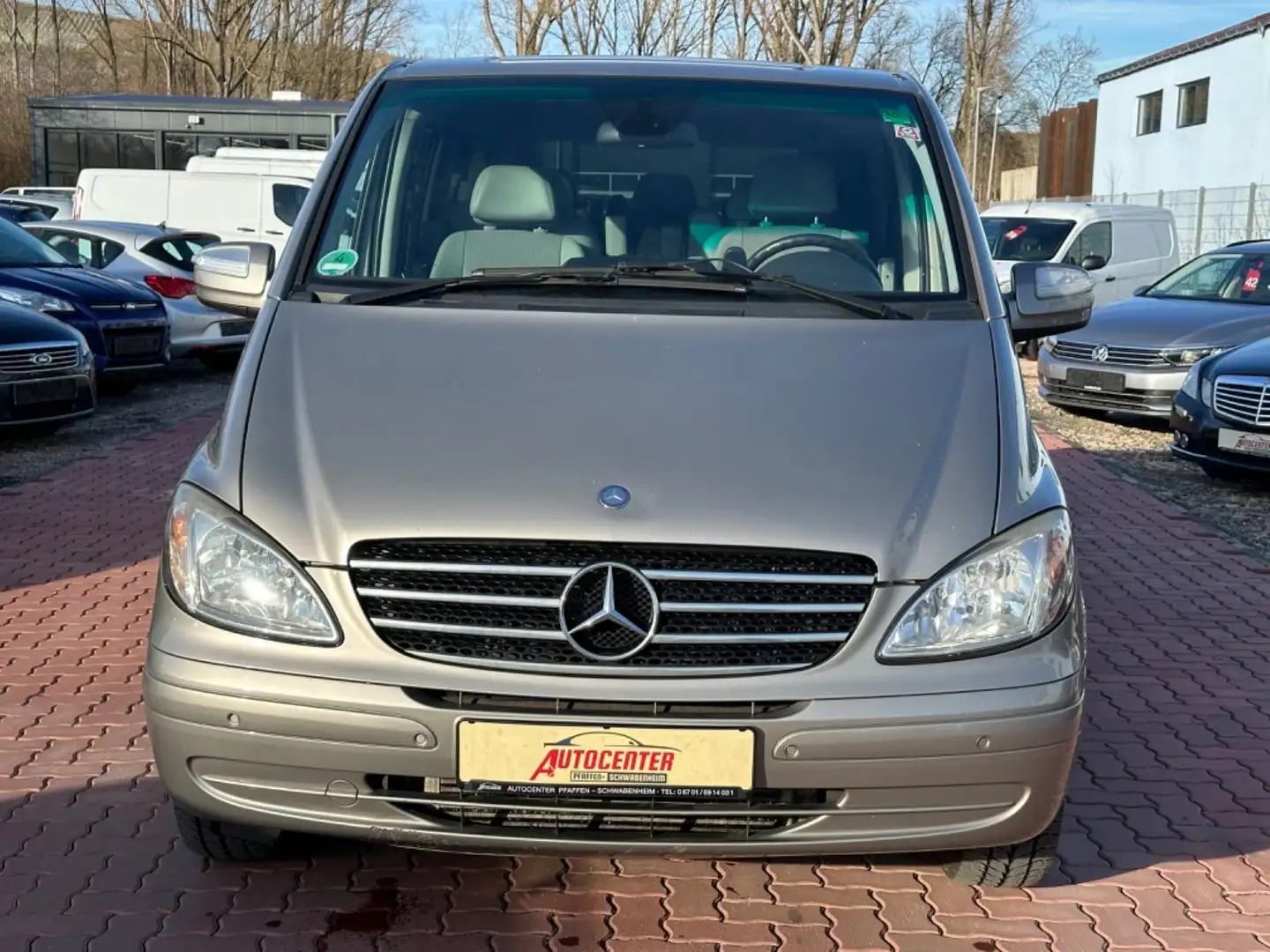 Mercedes-Benz Viano 2.2 CDI kompakt*7-Sitzer*Tempomat*PDC Gümüş rengi - 2