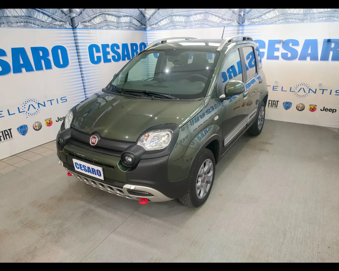 Fiat New Panda 0.9 TwinAir Turbo Cross Grün - 2