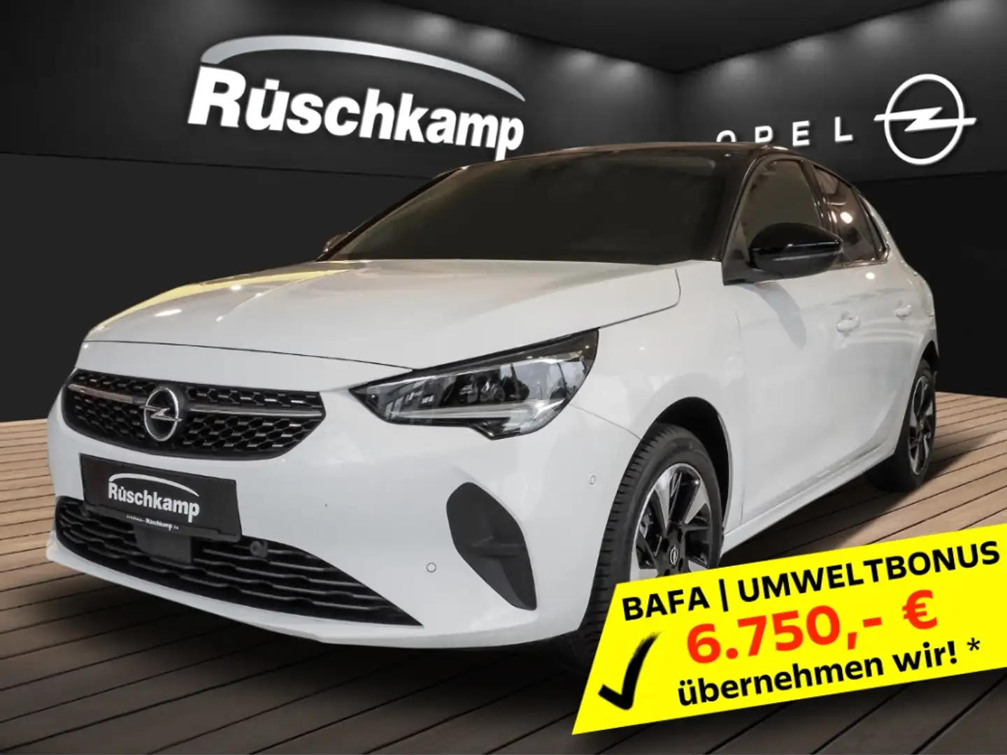 Opel Corsa-e F Elegance RückKam SHZ PDCv+h LED Allwetter Blanco - 1