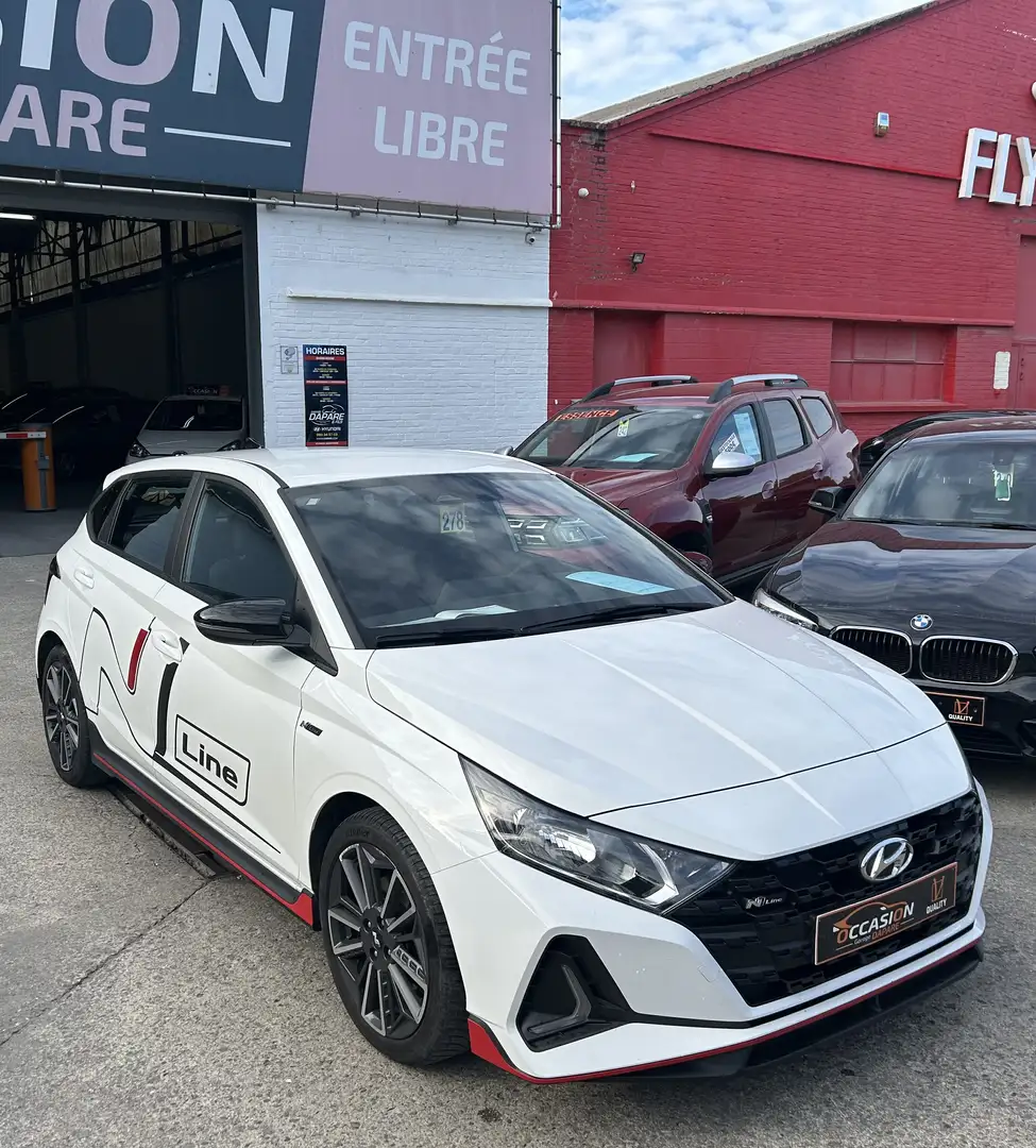 Hyundai i20 TWIST N-LINE 1.0 T-GDi 100CV - Garantie 03/2028 Blanc - 2