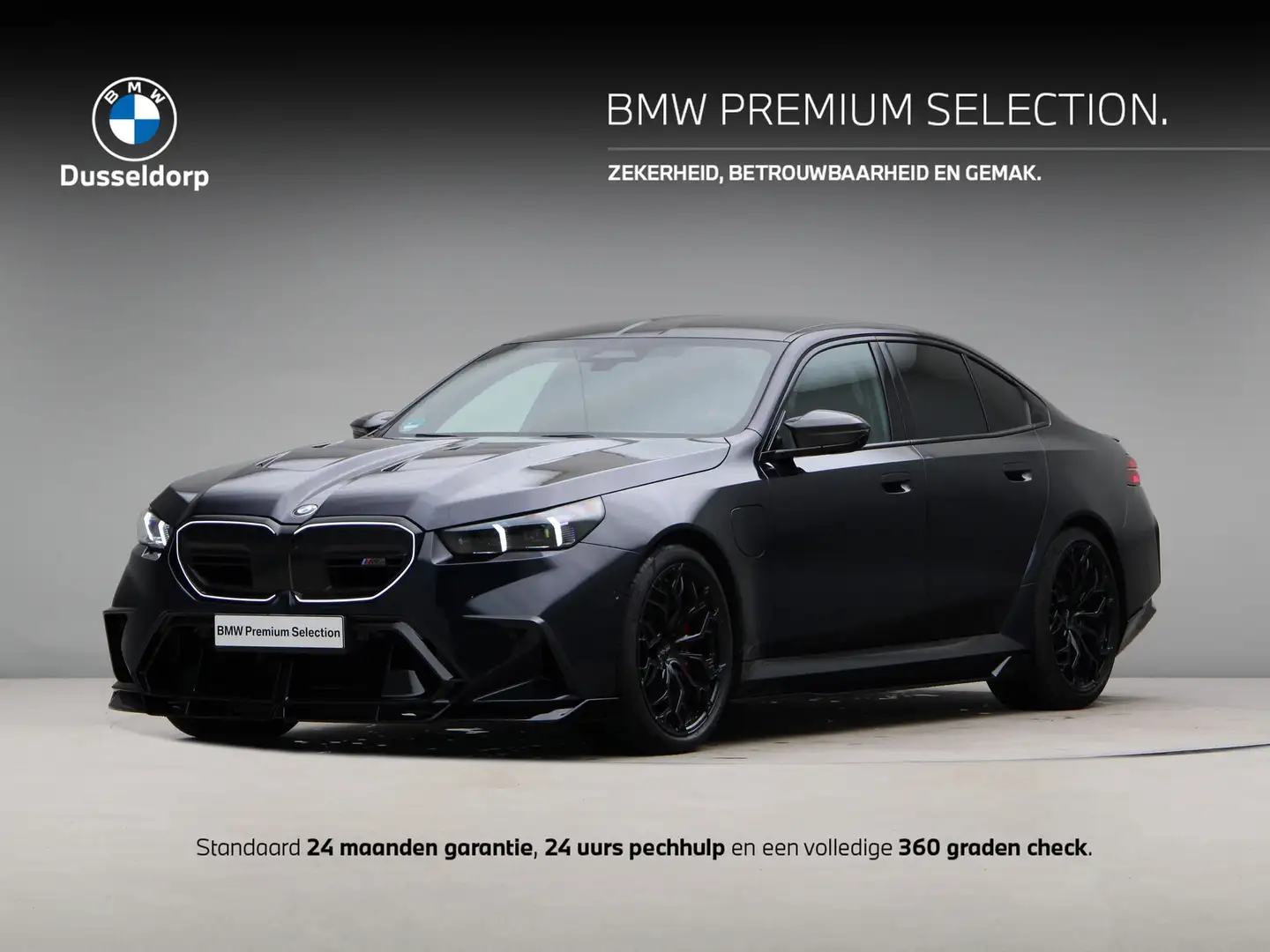 BMW M5 Sedan Zwart - 1