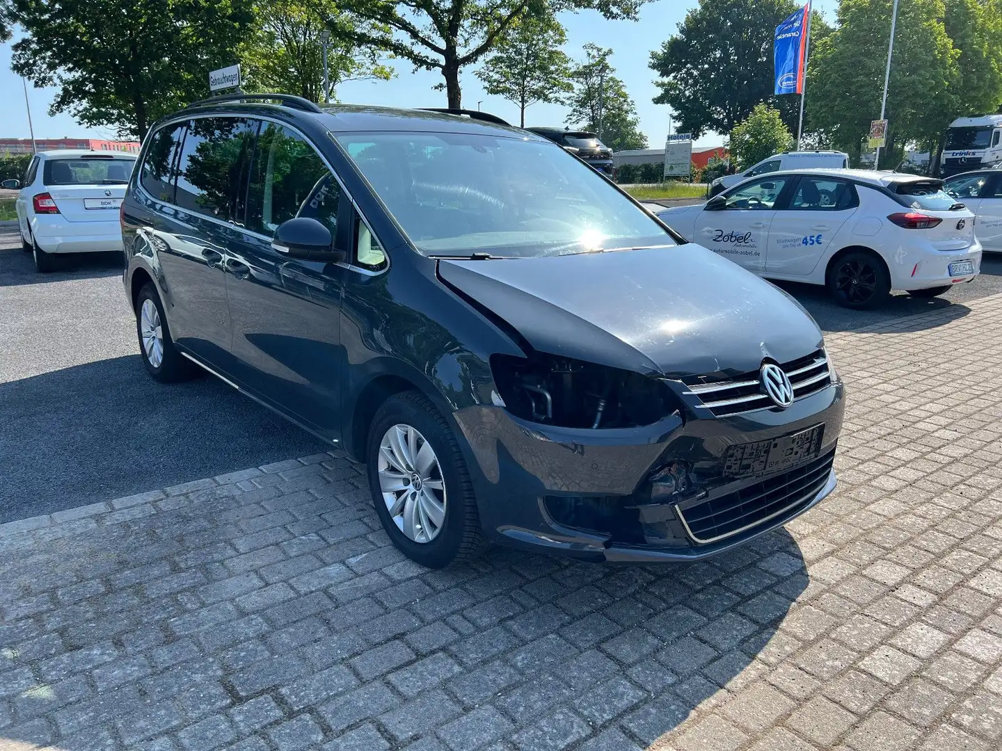 Volkswagen Sharan Comfortline BMT Grau - 2