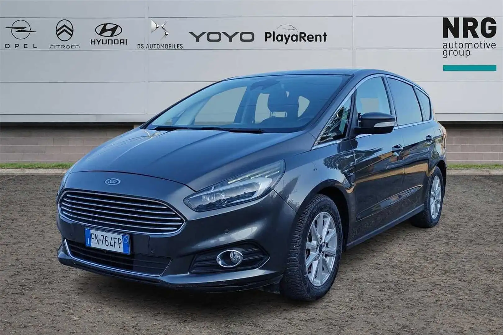 Ford S-Max 2ª serie 2.0 TDCi 180CV Start&Stop Powershift Tita Grigio - 1