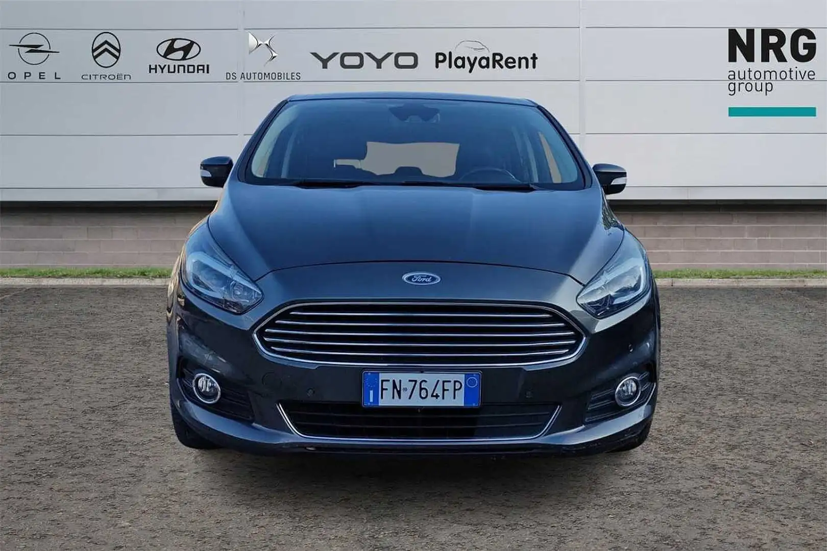 Ford S-Max 2ª serie 2.0 TDCi 180CV Start&Stop Powershift Tita Grigio - 2