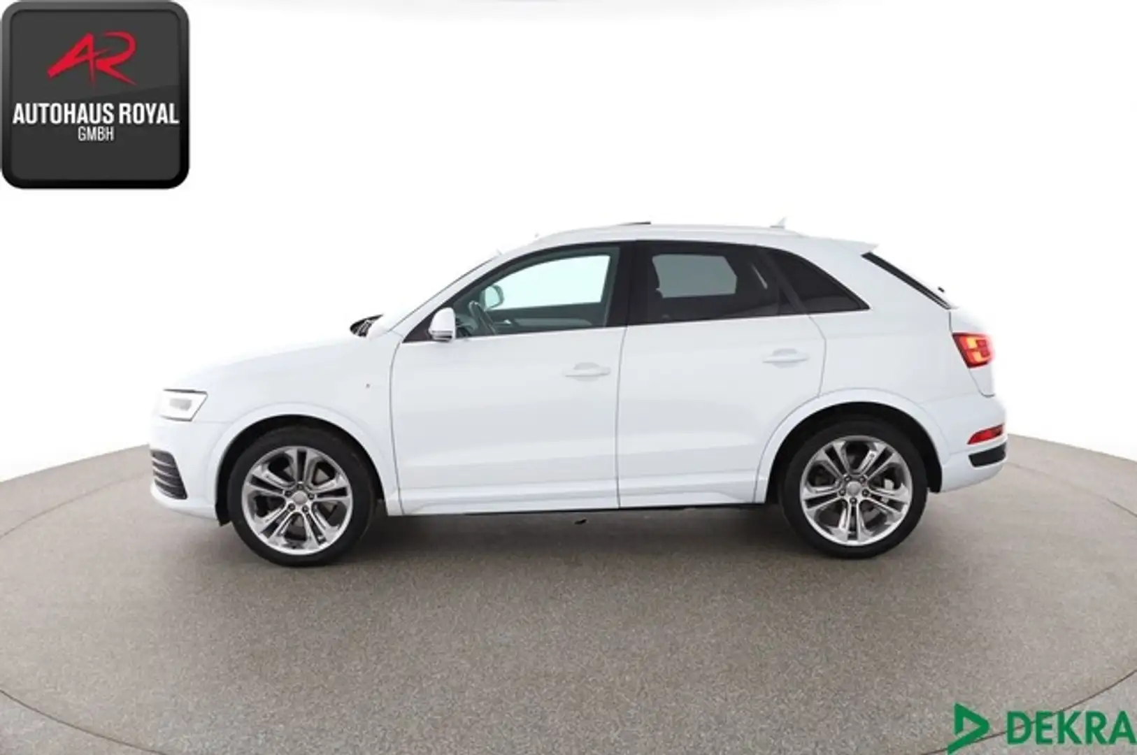 Audi Q3 2.0 TDI qu 3x S LINE KEYLESS,PANORAMA,LED,AHK Weiß - 2