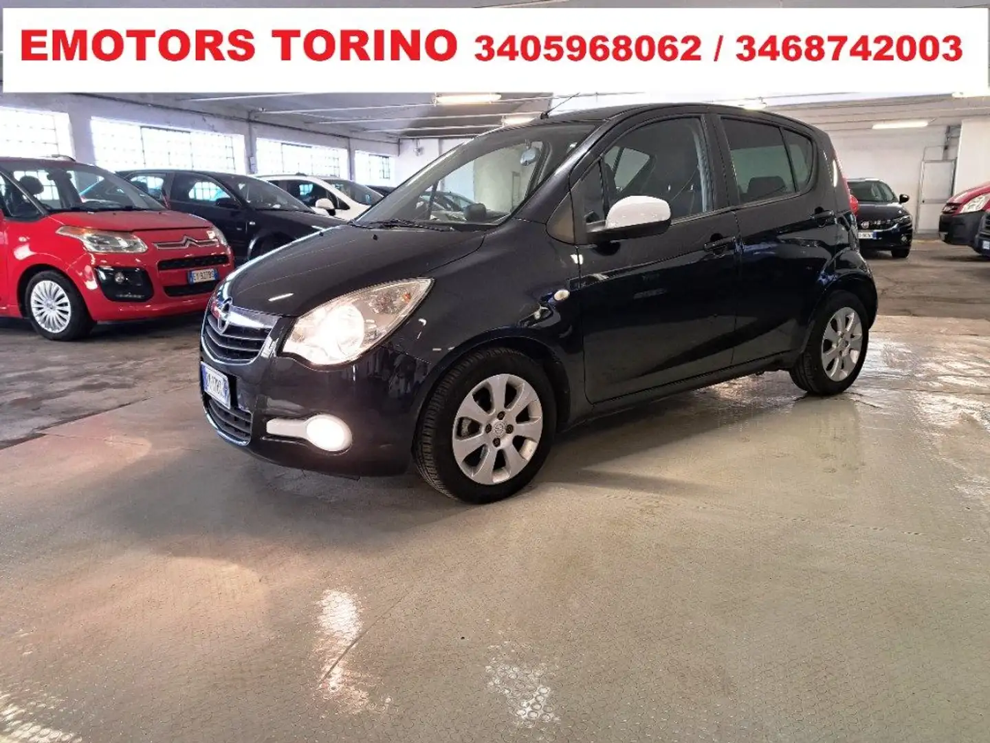 Opel Agila 1.2 16V 86CV Enjoy Nero - 2