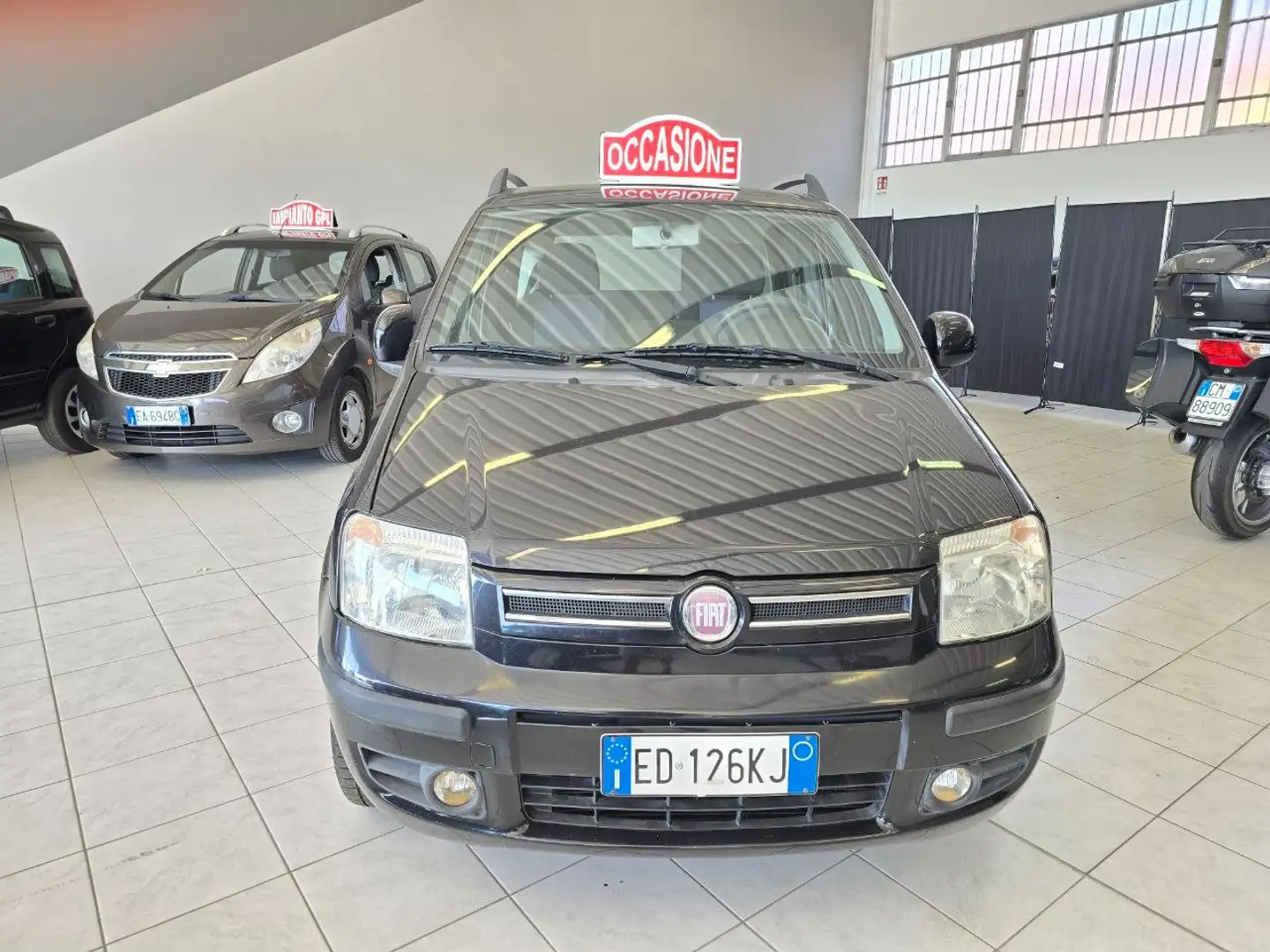 Fiat Panda Panda II 2003 1.2 natural power Dynamic Schwarz - 1