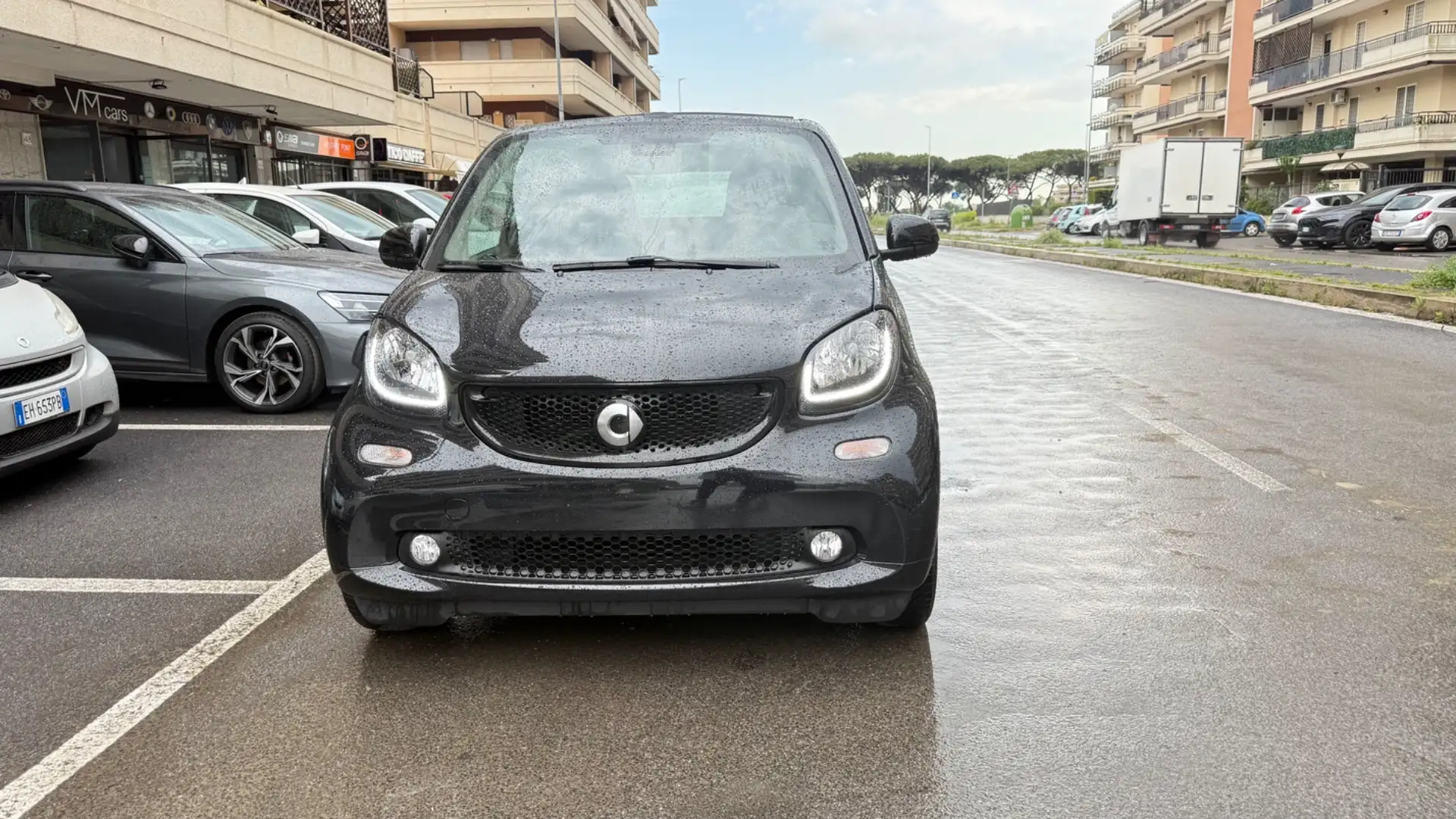 smart forTwo 70 1.0 CABRIO  Prime LED NAVI KAMERA PELLE BRACCI Nero - 1