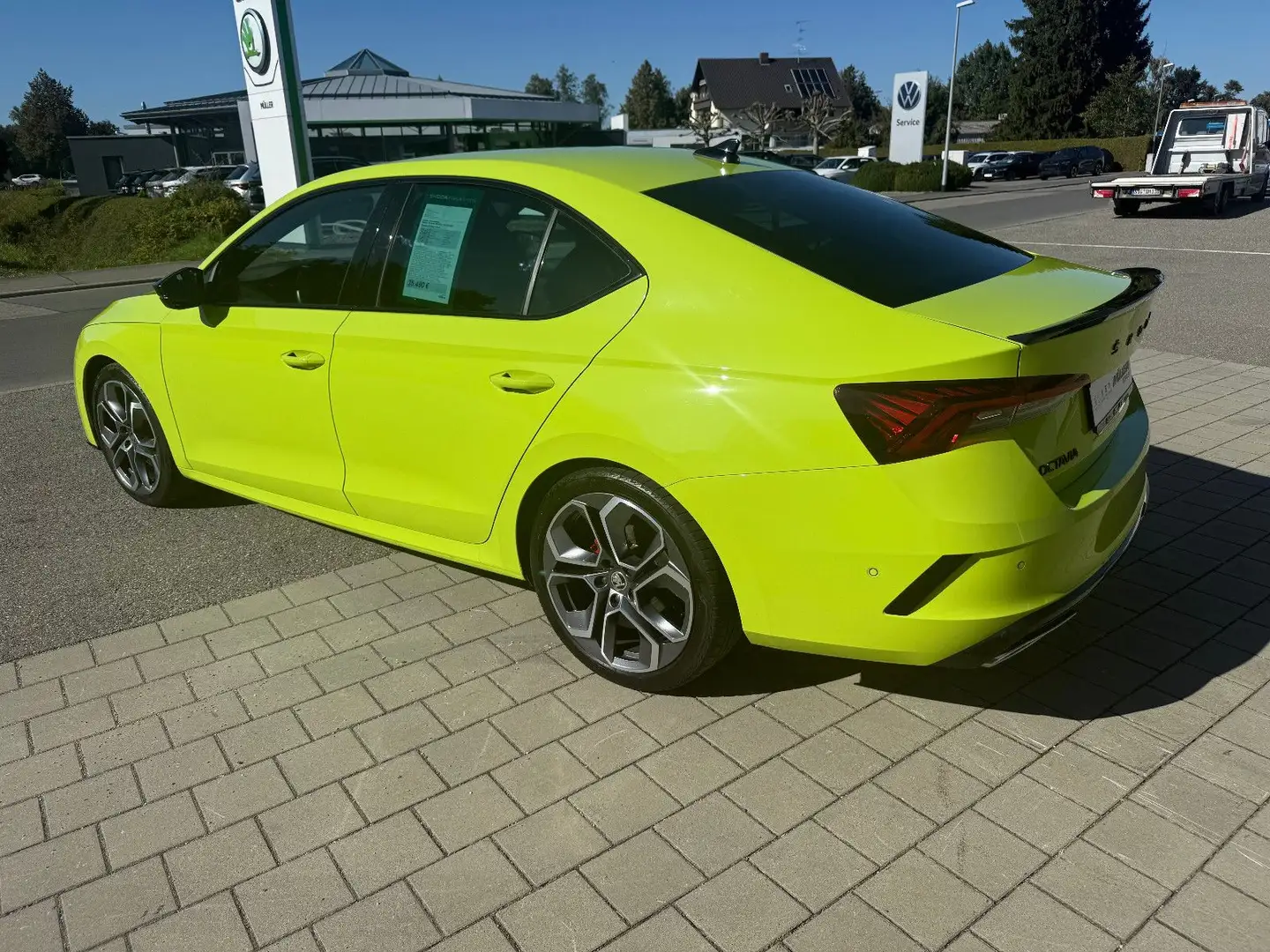 Skoda Octavia RS Plus 4x4 Standh.|HeadUp|AHK|Canton Groen - 2