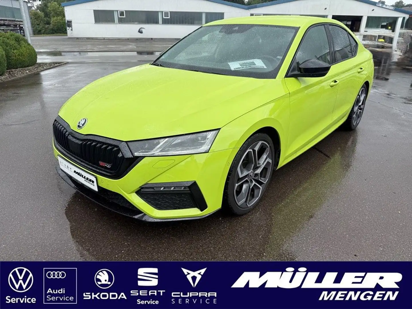 Skoda Octavia RS Plus 4x4 Standh.|HeadUp|AHK|Canton Grün - 1