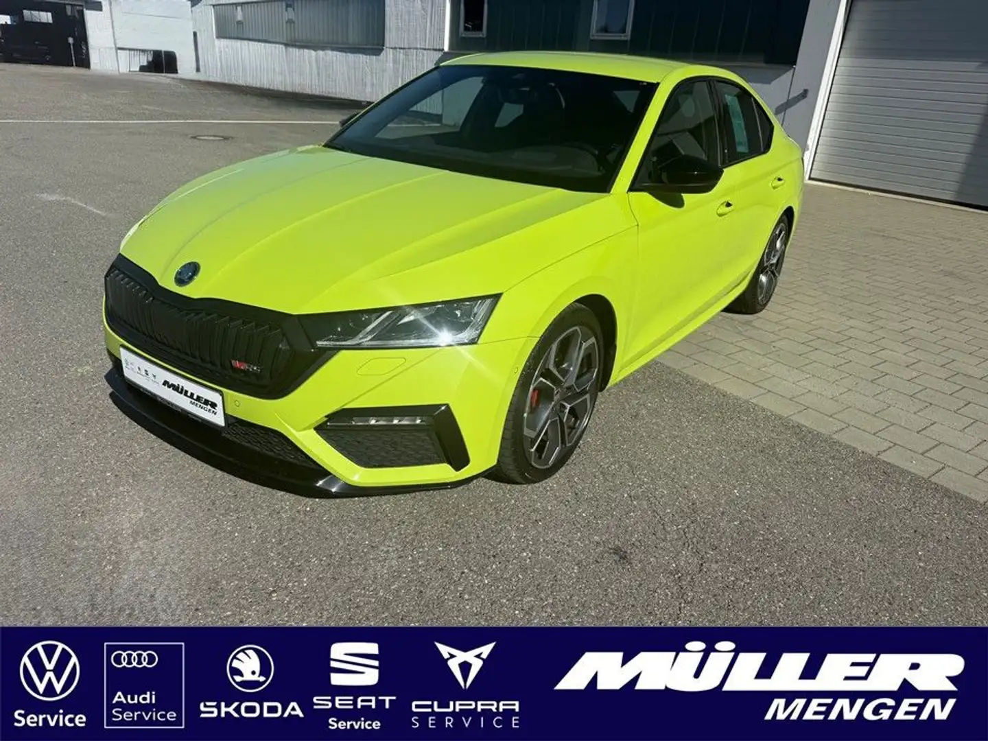 Skoda Octavia RS Plus 4x4 Standh.|HeadUp|AHK|Canton Groen - 1