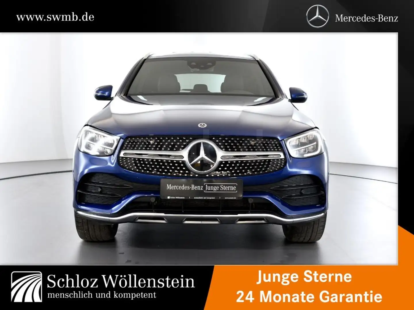 Mercedes-Benz GLC 300 e 4M AMG/LED/AHK/DISTRONIC/Business/SpurP Blau - 2