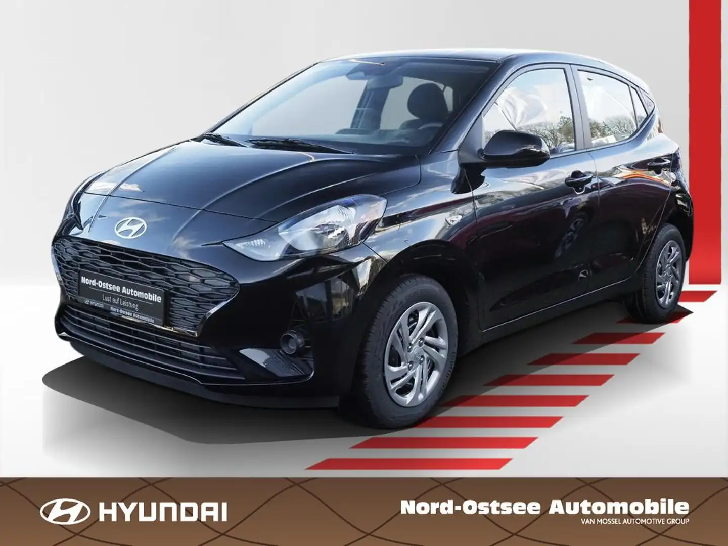 Hyundai i10 Trend CarPlay Navi Kamera SHZ LHZ Tempomat Noir - 1
