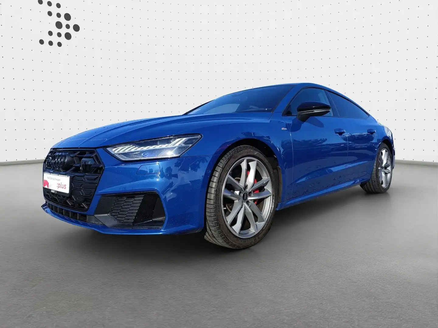 Audi A7 55 TFSI e quattro S line*Navi*Matri Blau - 2