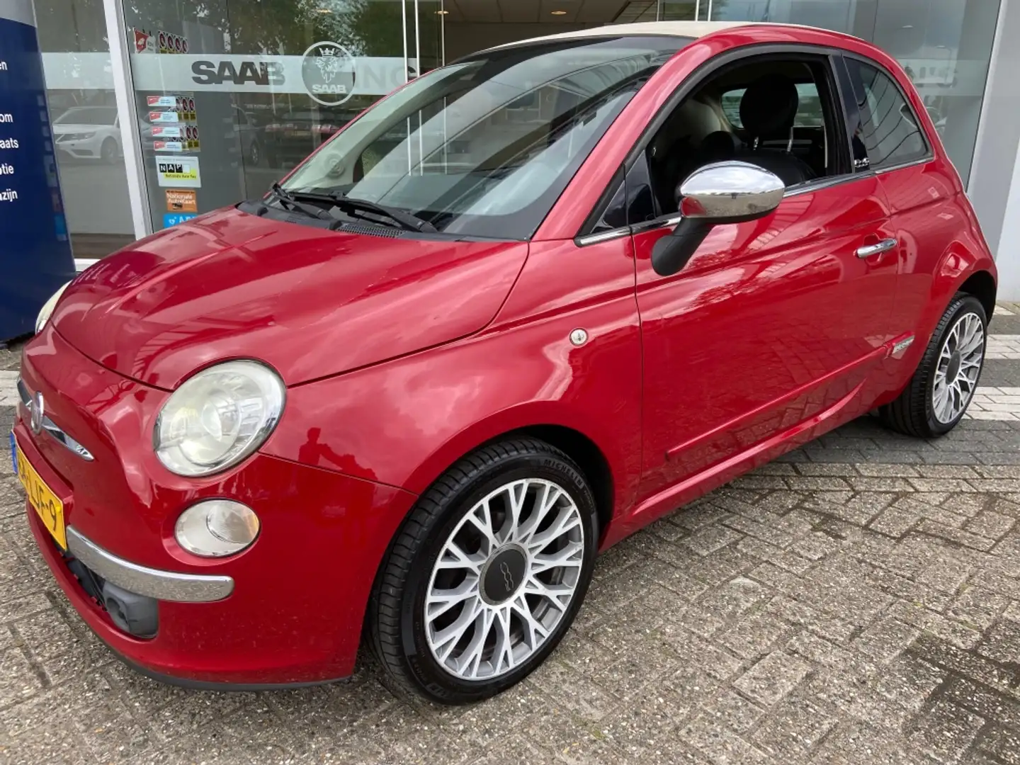 Fiat 500C 1.2 Rock Rouge - 1