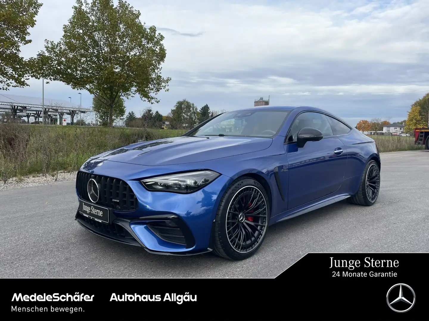 Mercedes-Benz CLE 53 AMG CLE 53 AMG 4M+ Night 20" V-max Per.-Sitze Carbon Blu/Azzurro - 1