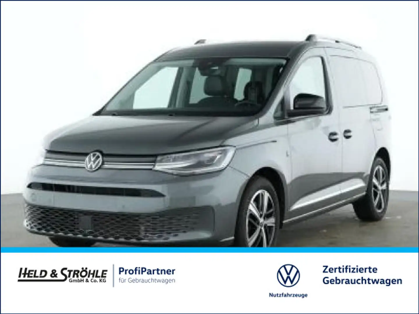 Volkswagen Caddy Style 2.0 TDI NAV KAM SHZ STANDHEIZUNG 17" Grau - 1
