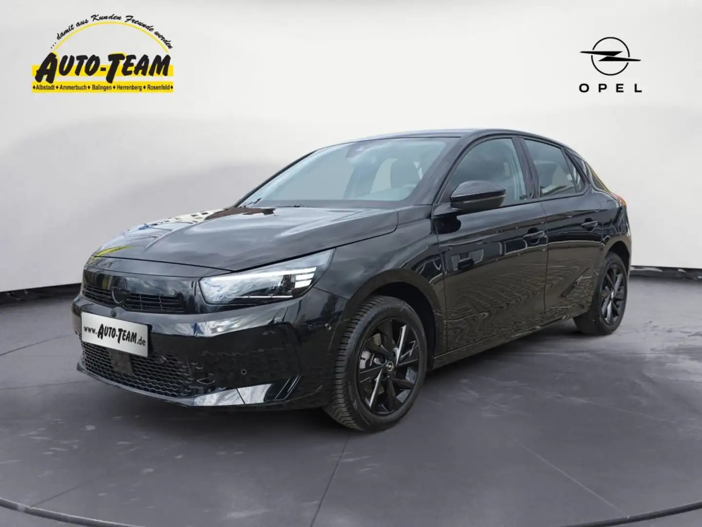 Opel Corsa 1.2 Direct Injection Turbo GS Schwarz - 1