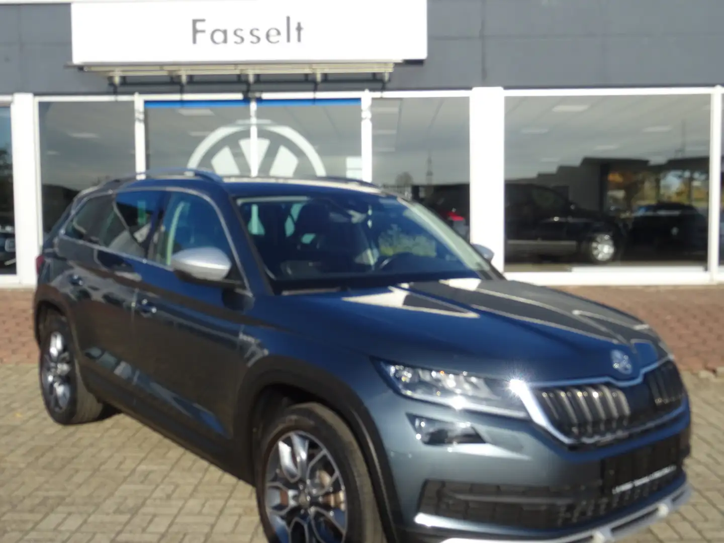Skoda Kodiaq Kodiaq Diesel 2.0 TDI 4x4 DSG Scout AHK,NAV,Kamera Grau - 1