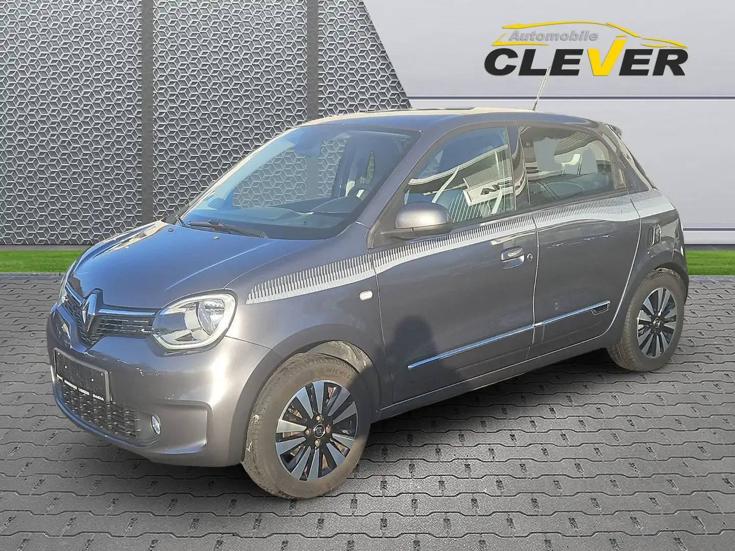 Renault Twingo Intens TCe 90 EDC   Klima Easy-Link Gris - 1