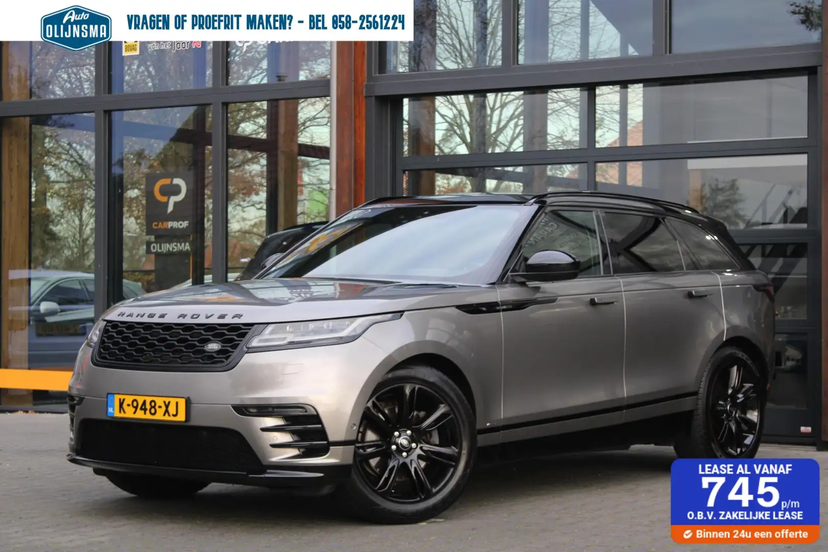 Land Rover Range Rover Velar 3.0 V6 SC AWD First Edition Gris - 1