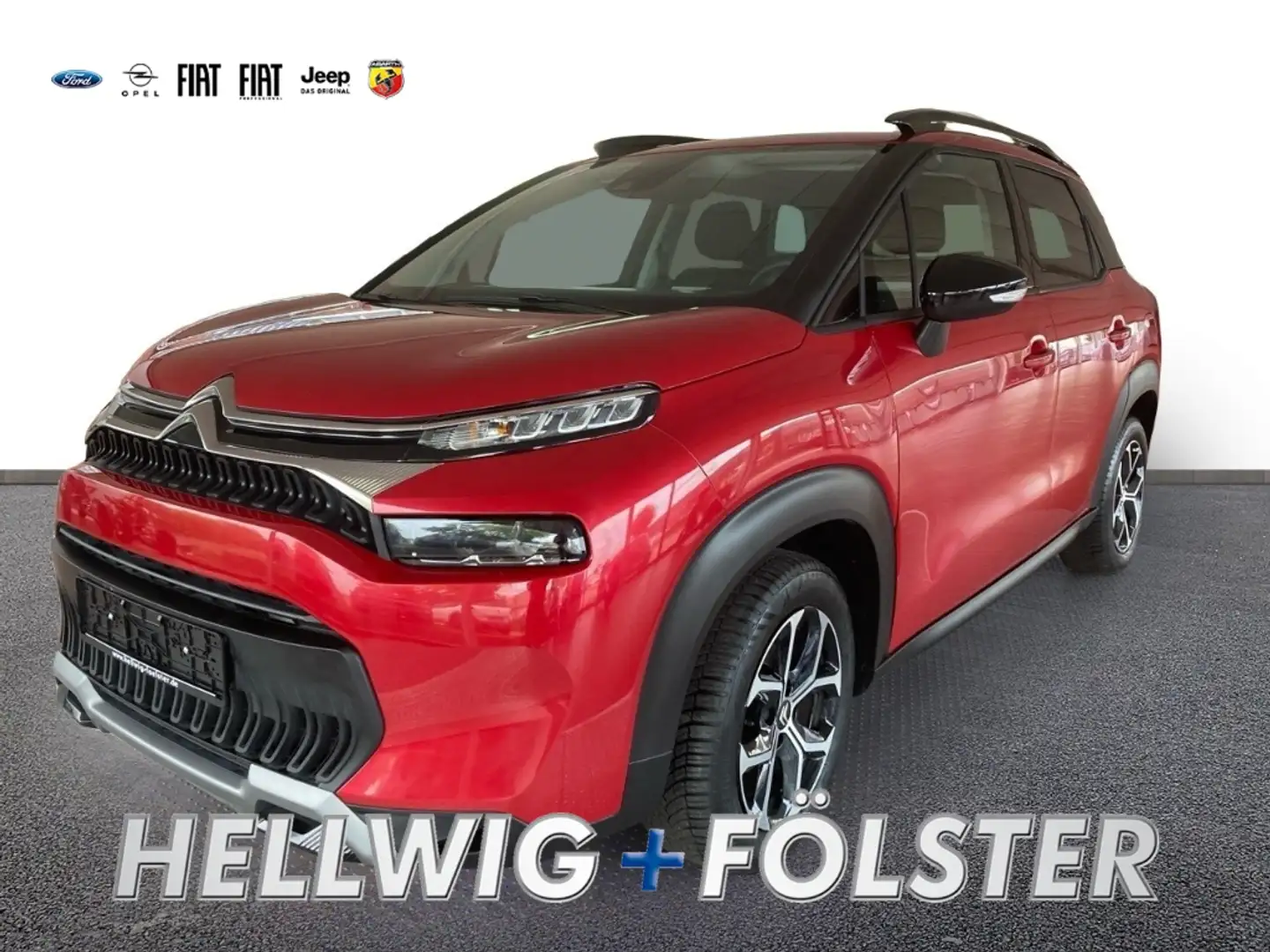 Citroen C3 Aircross Plus 1.5 BlueHDi 110 Navi Klimaautom. Rot - 1
