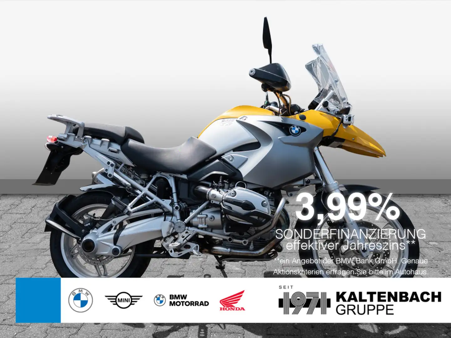 BMW R 1200 GS GRIFFHEIZUNG Geel - 1