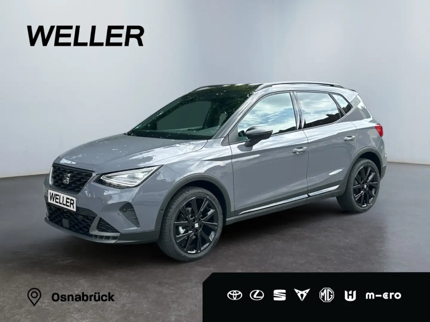 SEAT Arona 1.0 TSI DSG FR Black Edition *LED*SHZ*CAM* Grau - 1