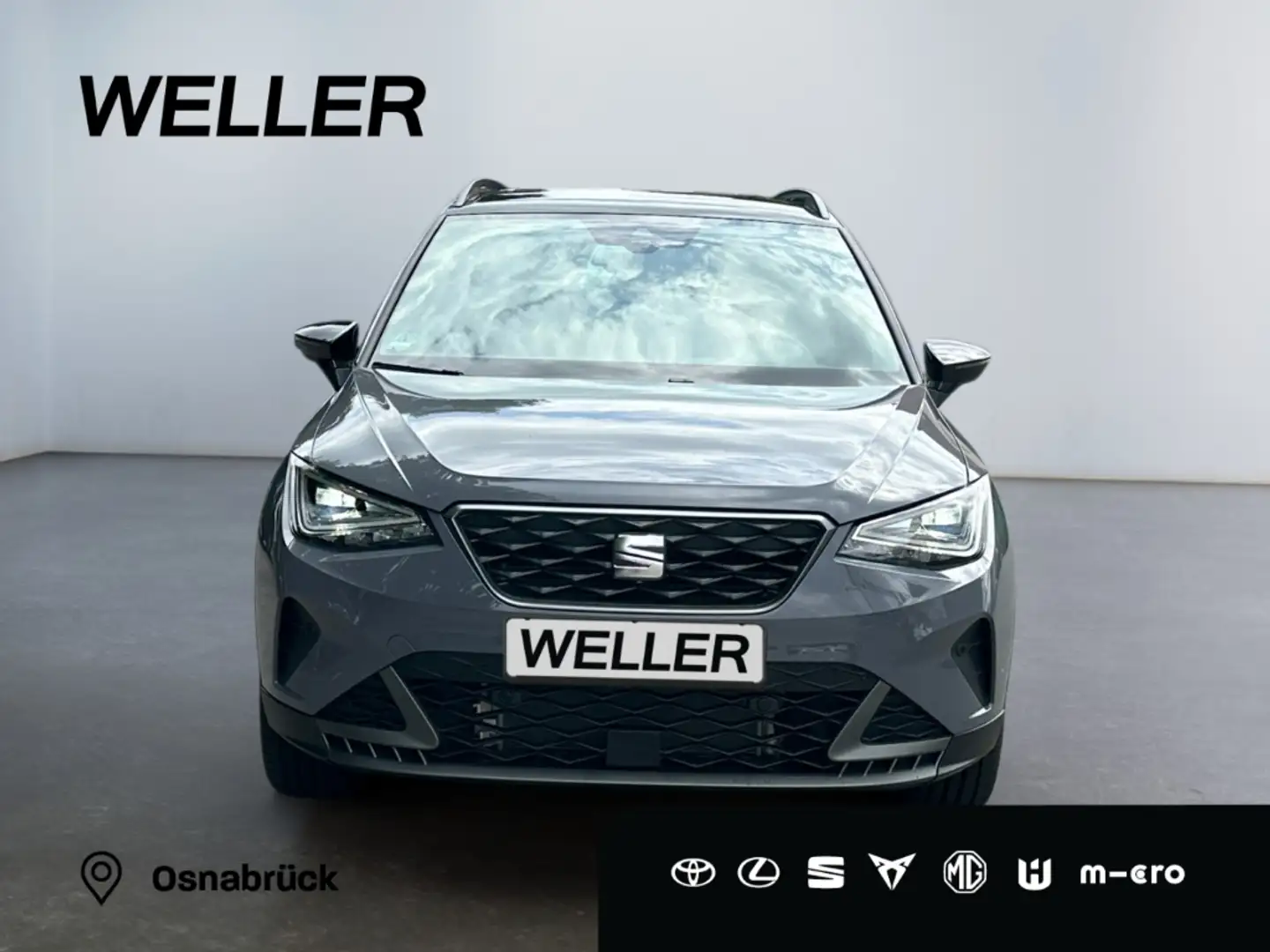 SEAT Arona 1.0 TSI DSG FR Black Edition *LED*SHZ*CAM* Grau - 2