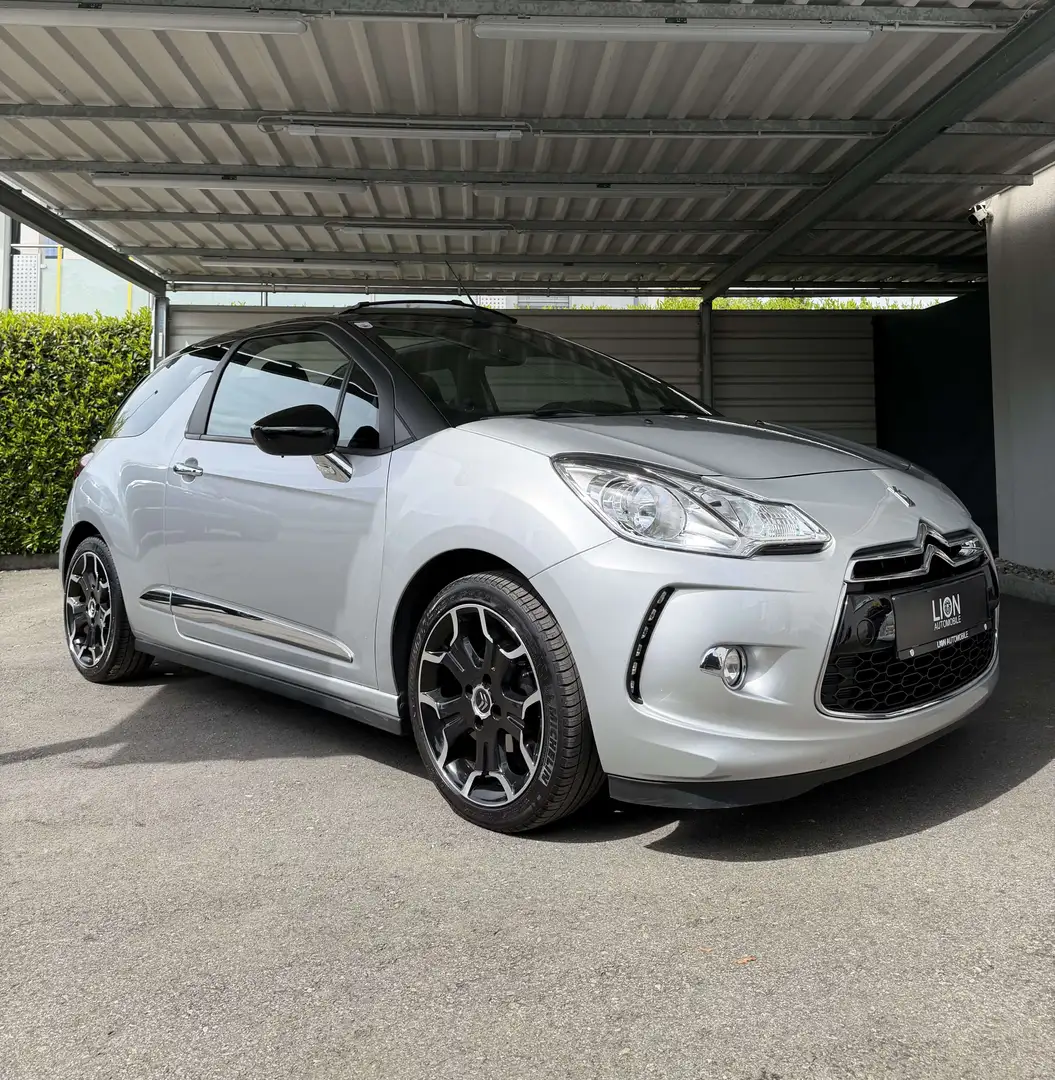 Citroen DS3 SoChic Cabrio Silber - 2