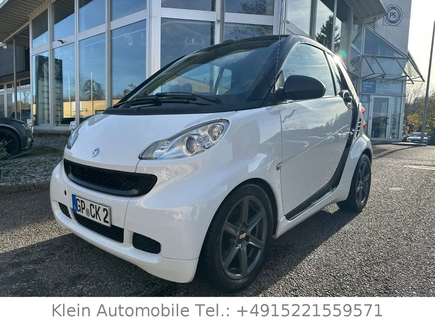 smart forTwo Cabrio CDI 40 kW Servo SHZ Klima Schwarz - 1