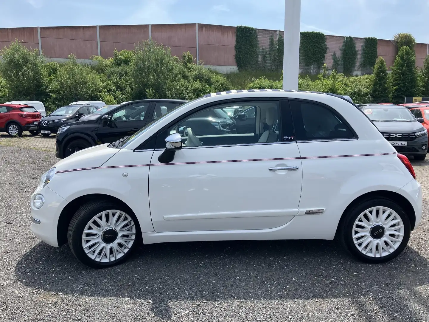 Fiat 500C serie 7 1.2 8V Dolcevita AUTOMATIK Weiß - 2