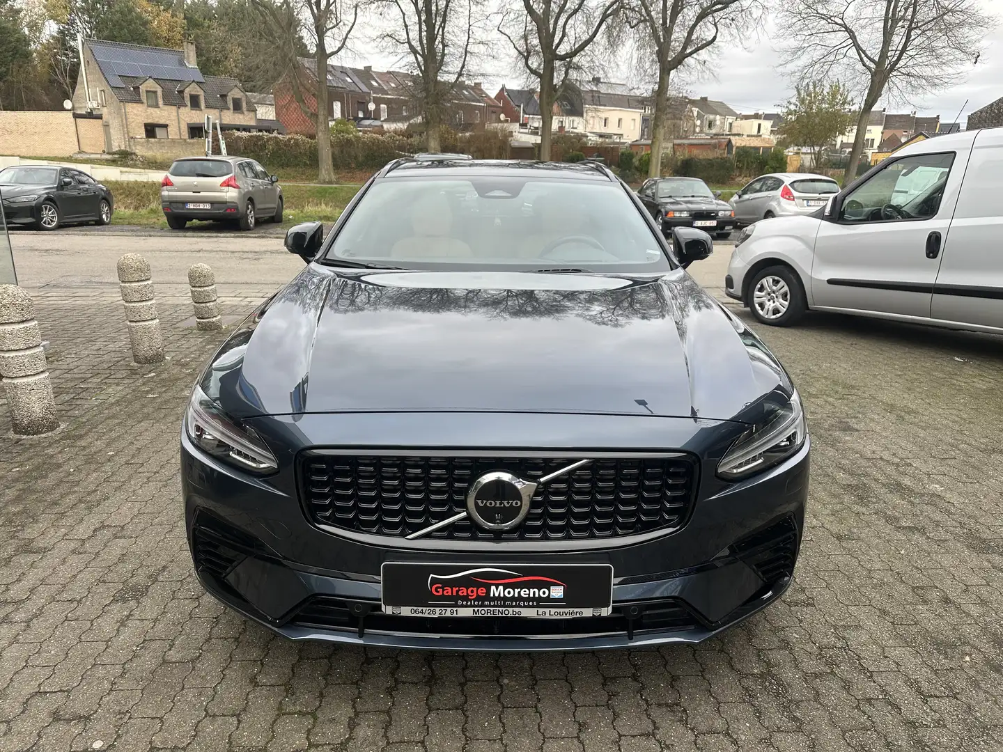 Volvo V90 V90 2.0 T6 AWD PHEV Ultra Dark Bleu - 2