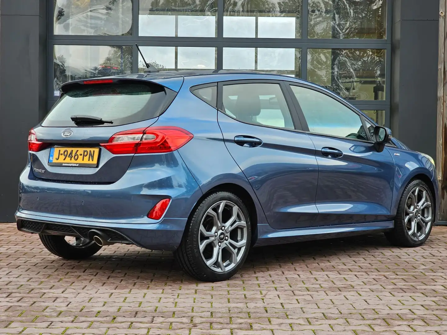 Ford Fiesta 1.0 EcoBoost ST-Line | LED | Navi | App-connect | Blauw - 2
