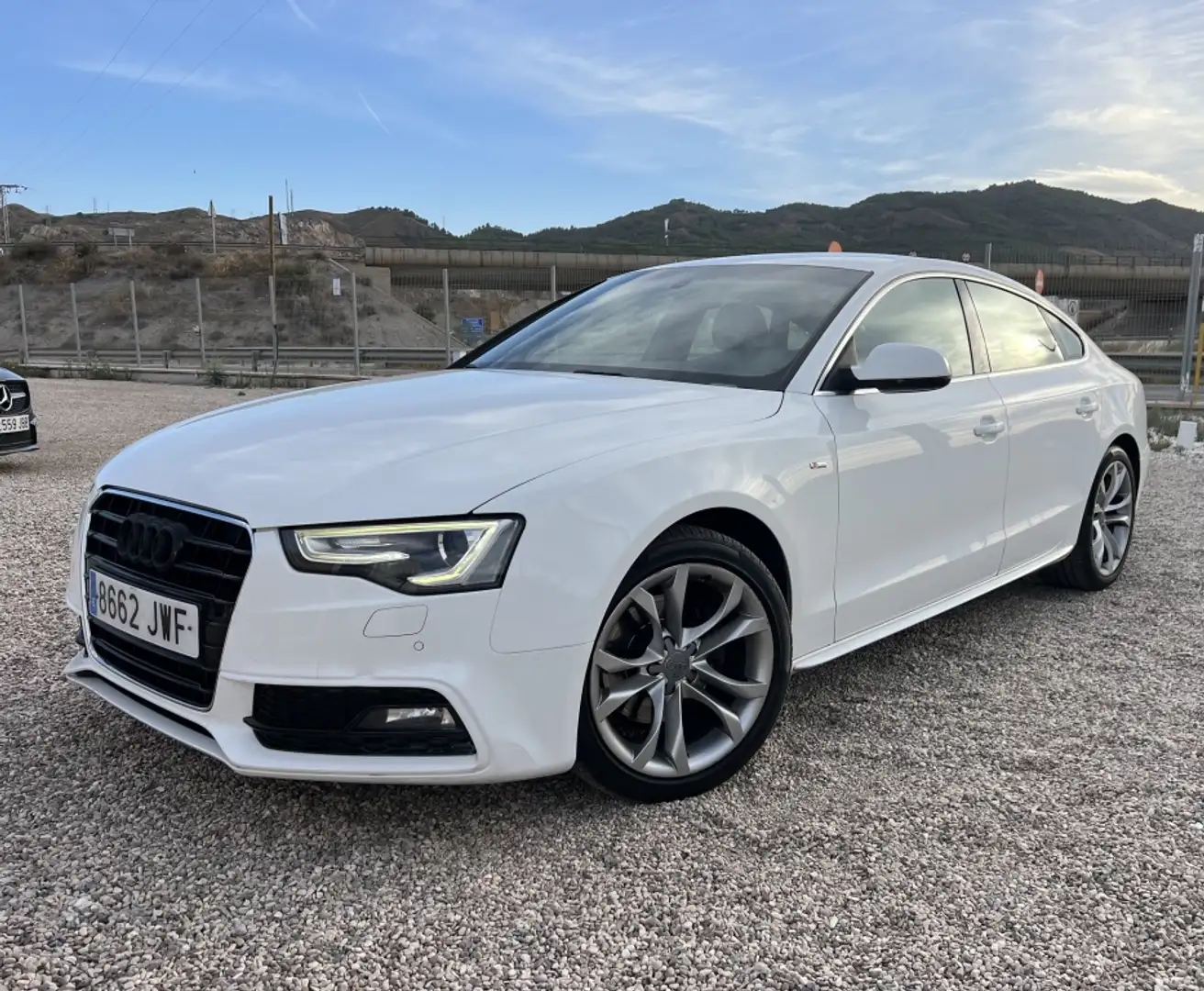 Audi A5 Sportback 2.0TDI 190 (4.75) Blanc - 1