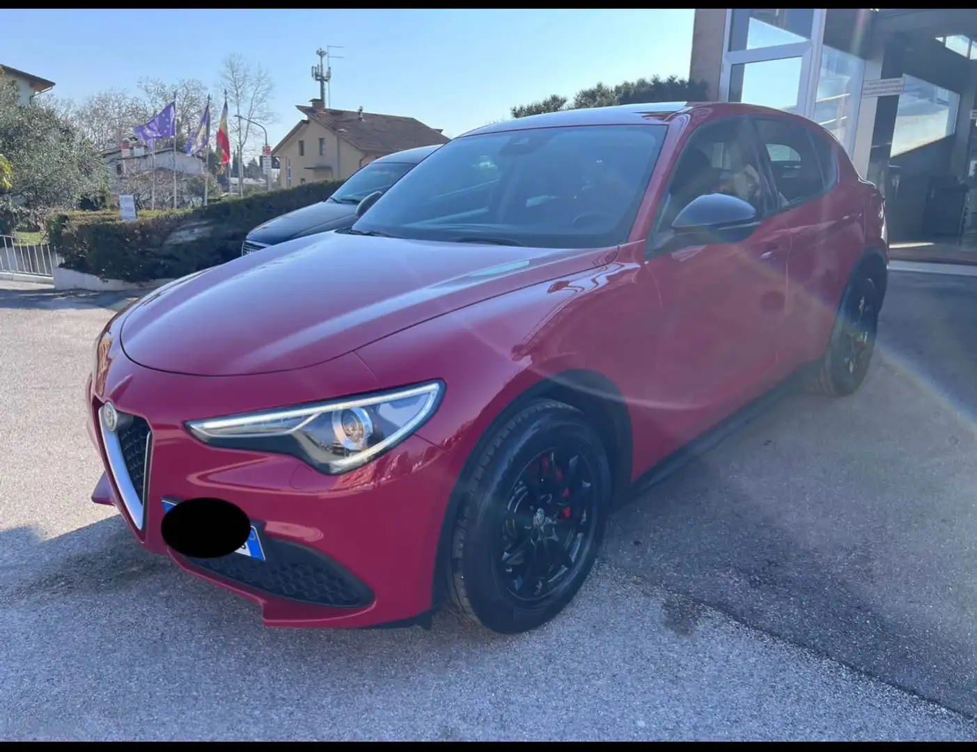 Alfa Romeo Stelvio 2.2 t Sport Tech rwd 160cv auto Rosso Corsa Rojo - 1