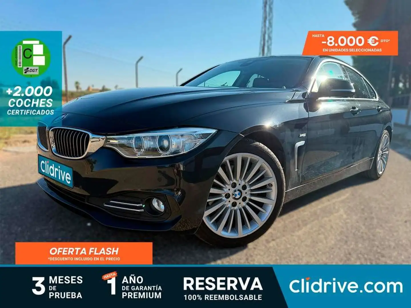 BMW 420 420d Negro - 1