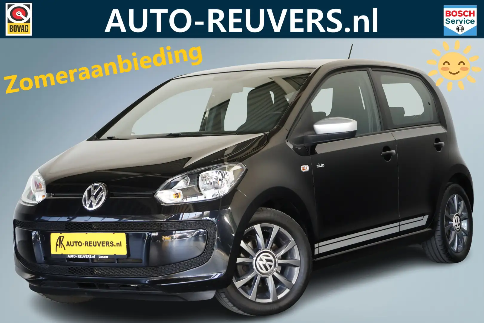 Volkswagen up! 1.0 Club up! BlueMotion / Airco / Lichtmetaal / 5 Negro - 1