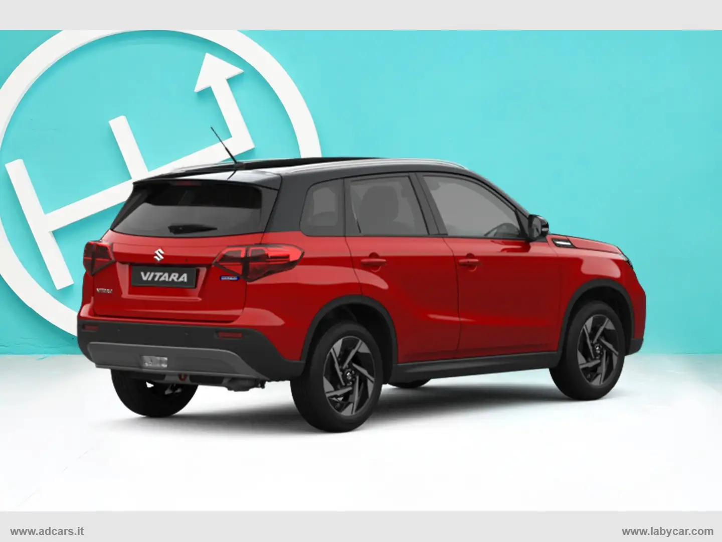 Suzuki Vitara 1.4 Hybrid 4WD Allgrip Top Rosso - 2