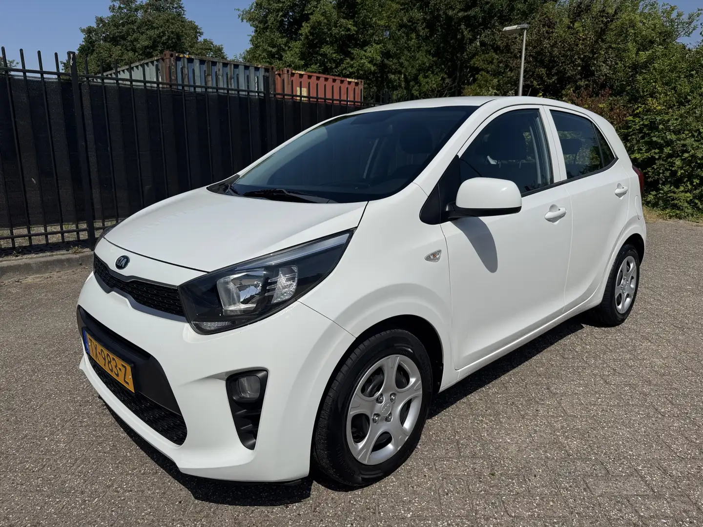 Kia Picanto 1.0 CVVT EconomyPlusLine 5 Drs Airco Wit - 1