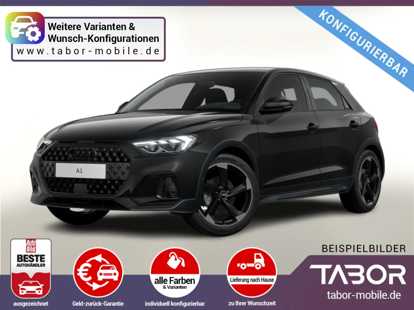 Audi A1 allstreet 25 TFSI MMI Radio PDC 16Z LaneA MFL Bianco - 1