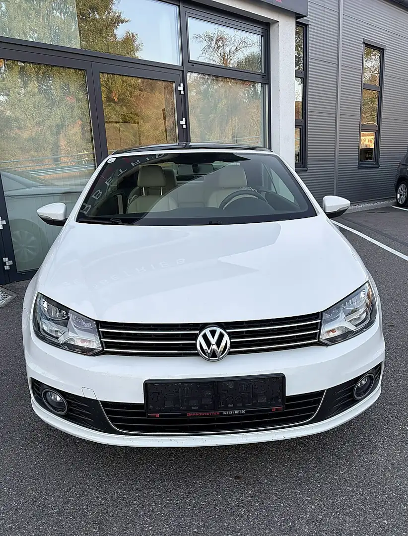 Volkswagen Eos 1,4 TSI BMT Kabrio Limousine Weiß - 2