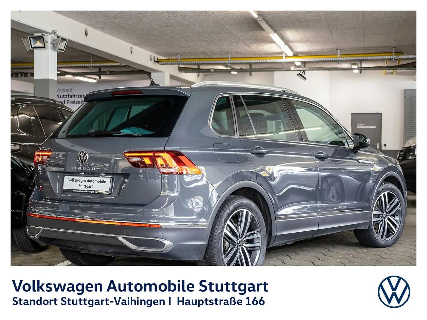 Volkswagen Tiguan 2.0 TDI Elegance AHK SHZ Kamera Klima Nav Grau - 2