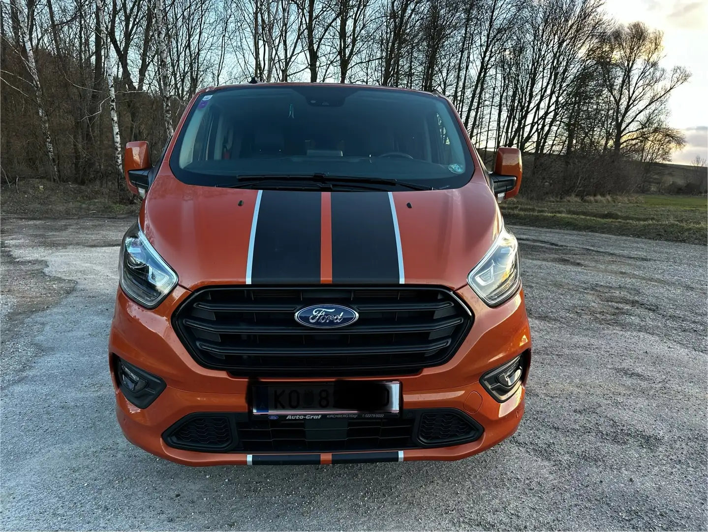 Ford Transit Custom Transit Custom 2,0 TDCI L2H1 320 Sport mHEV Sport Оранжевий - 2