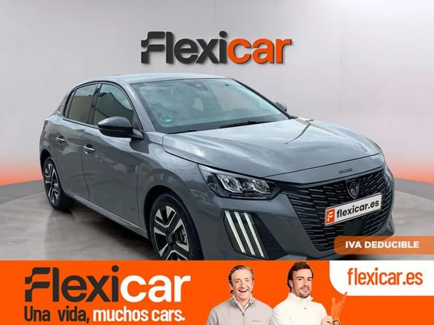 Peugeot 208 Allure Gasolina 100 S&S 6 Vel. MAN Gris - 1