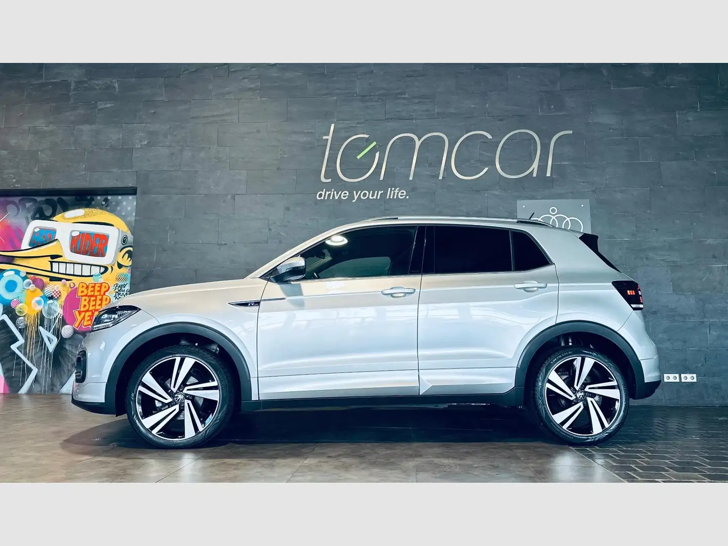 Volkswagen T-Cross T-CROSS TSI R-LINE DSG Grau - 1